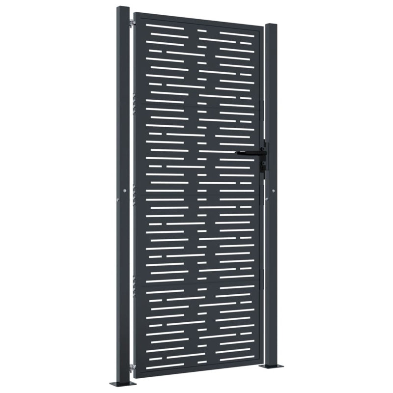 Ameliyah Garden Gate, Anthracite, 205cm H x 105cm W x 16cm D