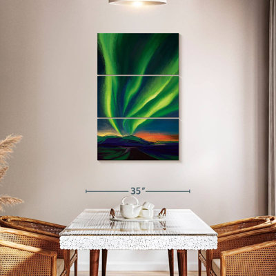 Alvord Aurora Borealis Abstract
