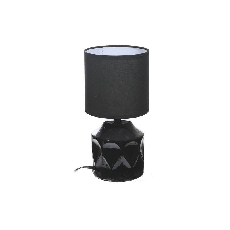 Current Ceramic Table Lamp, Black
