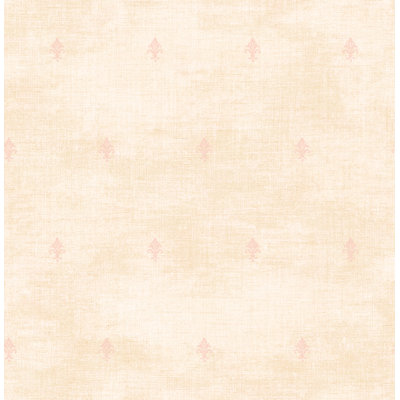  Papier peint à motif de fleurs de lys, sablé et rosé Designs