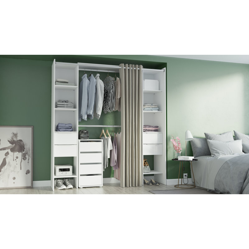 Selestina 40cm W 4 - Drawer Chest of Drawers, Matt White