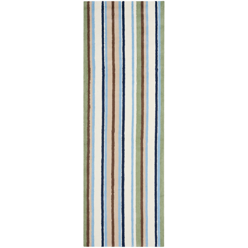 Claro Cotton Rug, Runner 2'3" x 7'