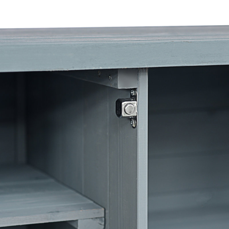 Îlot de cuisine extérieur (tabouret non inclus), Bleu