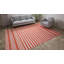 Red Flatweave Cotton Rug - 8'1"" x 11'1""