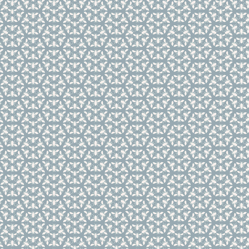 Rouleau de papier peint double L 33 pi x l 21 po Joules Honeycomb Bee