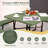 Biaca 8 - Person Patio Dining Set Umbrella Hole Included Square Table-1734205028
