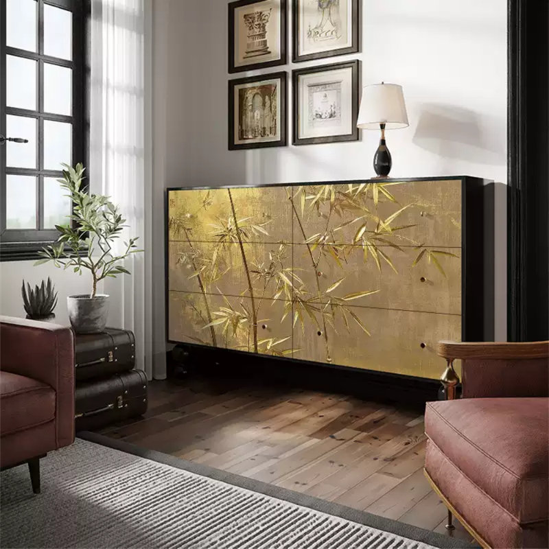Light Luxury Six-Dou Sideboard