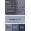 Tapis oriental bleu / ivoire Skakke-1546728307