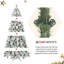  Arbre de Noël artificiel enneigé-784569924