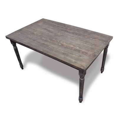 Transitional Style Rectangular Dining Table