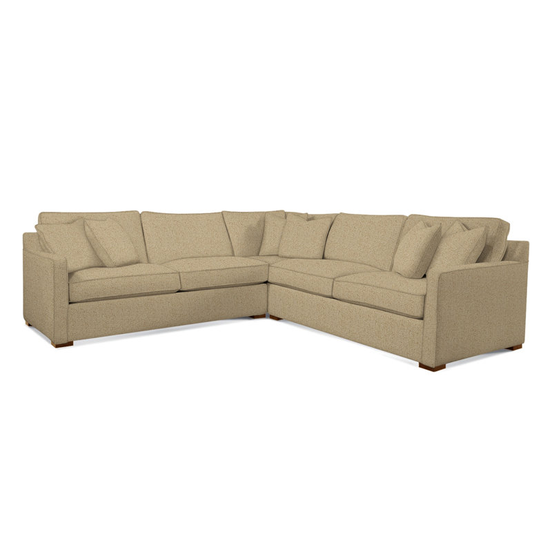 Brentwood Sectional, Elite Sand; 0321-74, Black