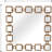 Galilhai Engineered Wood Flat Wall Mirror