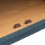 Adjustable Shelf Navy Retro Sideboard For A Charming Home Atmosphere Spacious With 4 Doors And Metal Handles