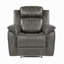 Fauteuil inclinable classique brunâtre classique 1pc Comfort
