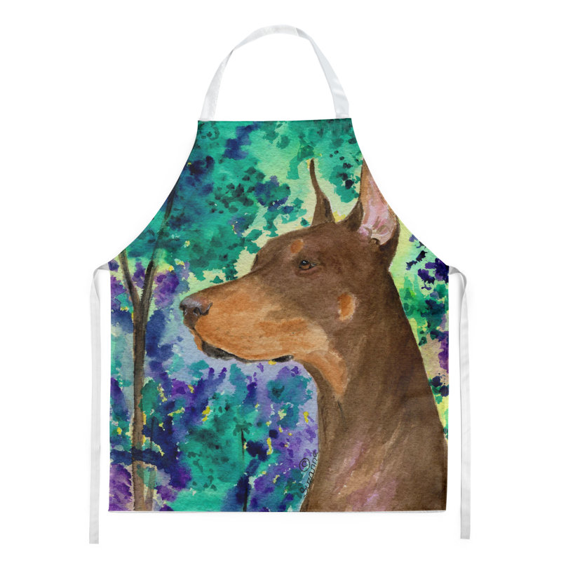 No Pattern Bib Apron
