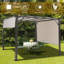 10 pi. L 10 pi. D Pavillon de jardin en acier
