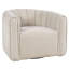 Fauteuil d'appoint rembourré et pivotant Grande Modern-258993682