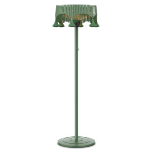 1500W Freestanding Patio Heater With Decorative Tassel Shade