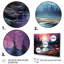 5 pièces d'art mural Northern Light-500624175