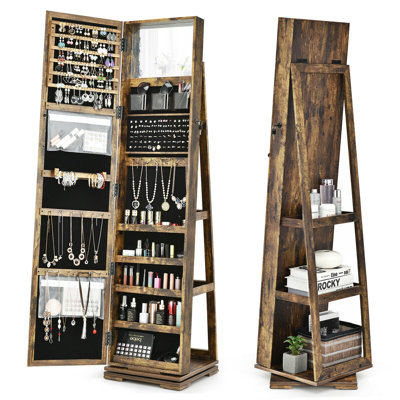 Darvone Freestanding Jewelry Armoire