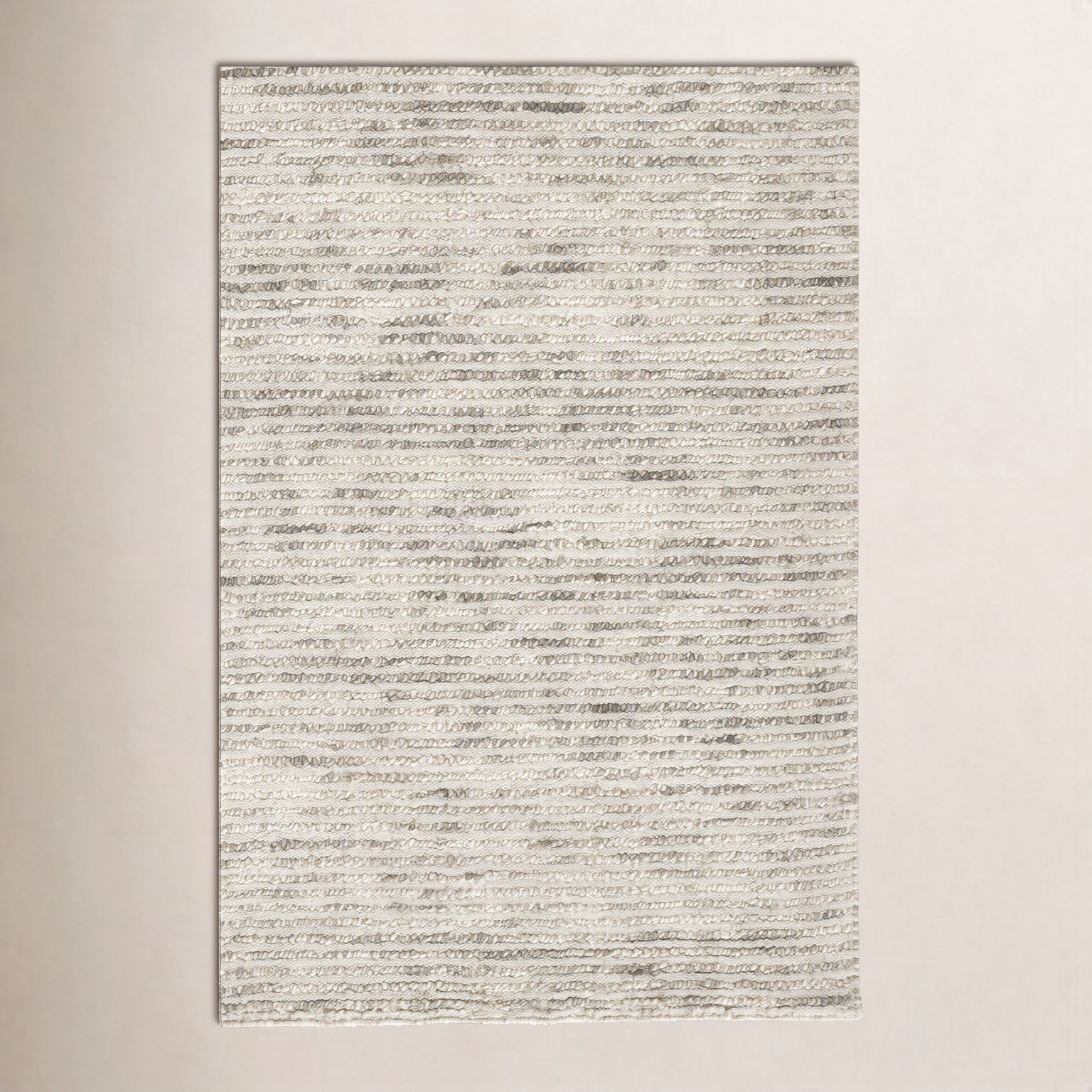 Kathy Hand-Woven Abstract Wool Rug, Rectangle 8' x 10'
