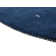 Handwoven Wool Gabbeh Uni Blue Rug