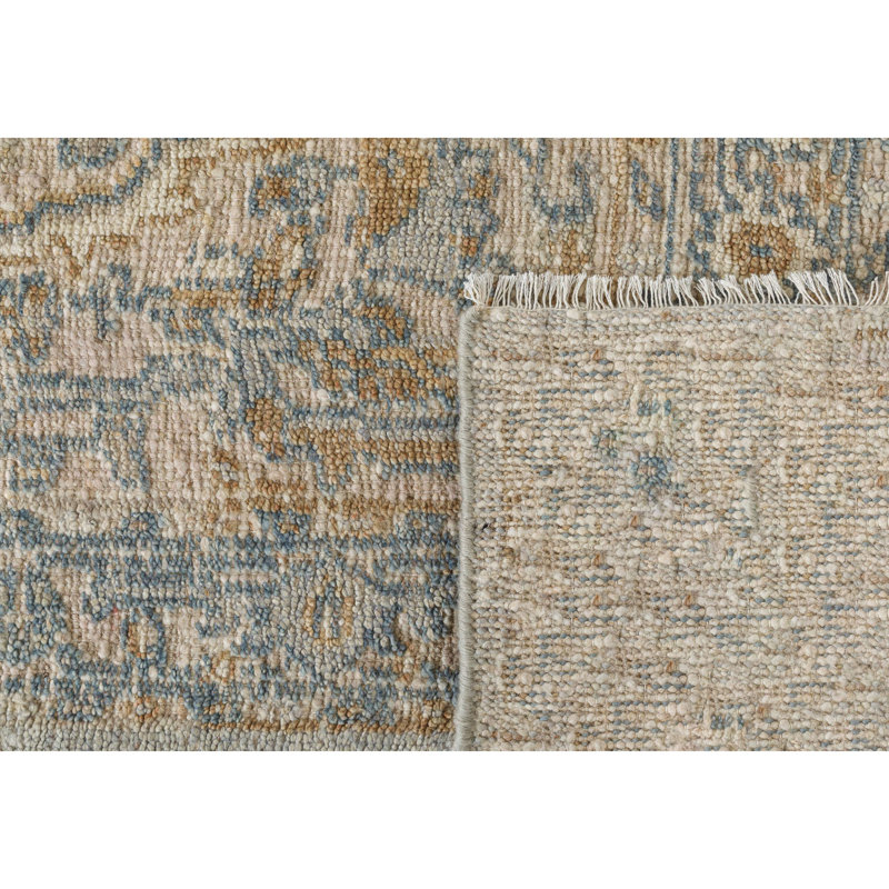 Hand Knotted Wool Vega Rug, Rectangle 8'9" x 11'9"