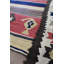 Tapis unique rouille / bleu / olive / blanc 4 pi 9 po x 13 pi Shrivan