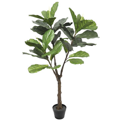 Faux Fiddle Leaf Fig Tree in Pot