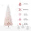 Grand sapin de Noël artificiel non éclairé-1433586508