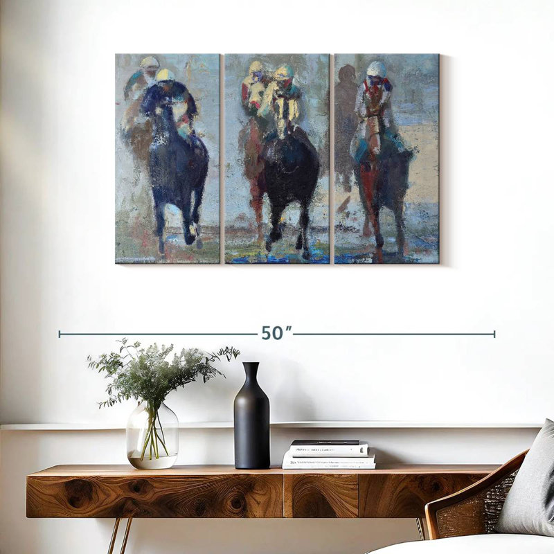 Sireci Thunder Run, 24" H x 38" W