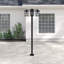Lampadaire 4 lumières 99 "Lovette (double)-1921790379