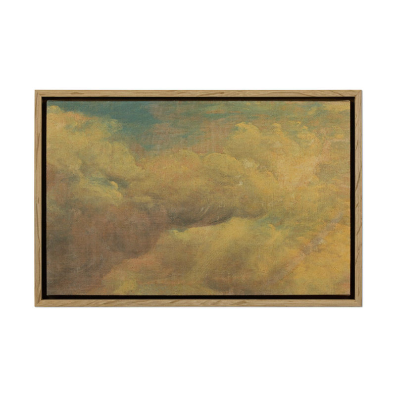 Cloud Study, 1821 by John Constable, 18"H x 24"W