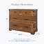 Commode 3 tiroirs Redmond-57079859