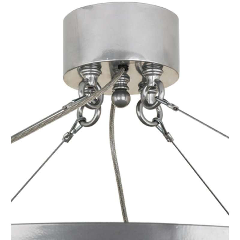 Luminaire suspendu bleu clair 18 po Daneyah