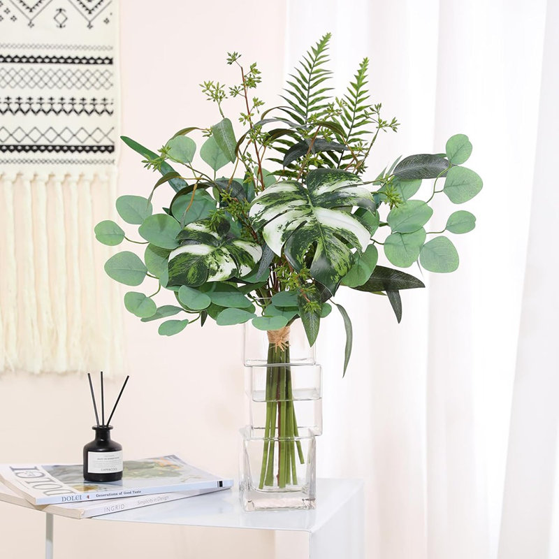 Faux tiges d'eucalyptus artificiel, verdure