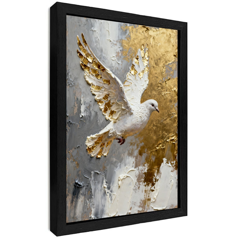 Reproduction d'art encadrée noire rétro, H 11 po x l 9 po