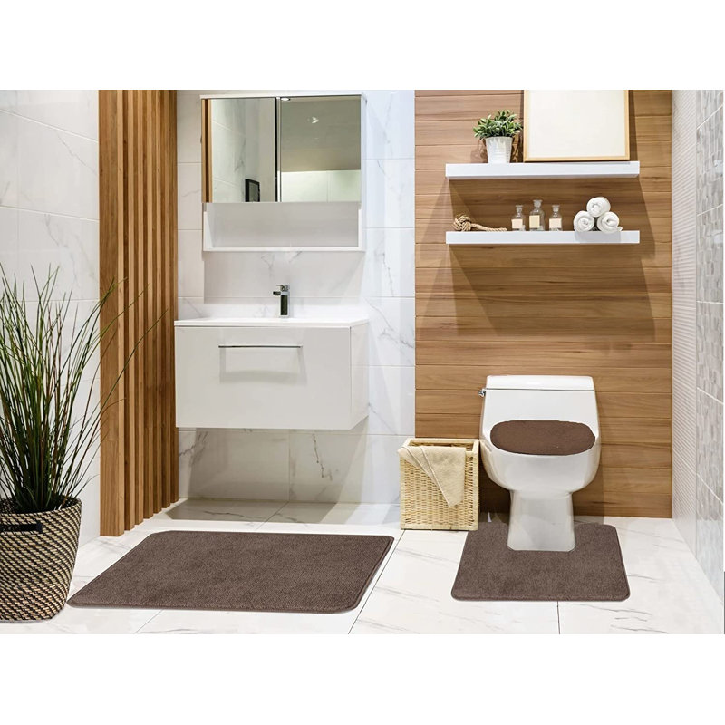Ensemble de tapis de bain Mckeel, Taupe