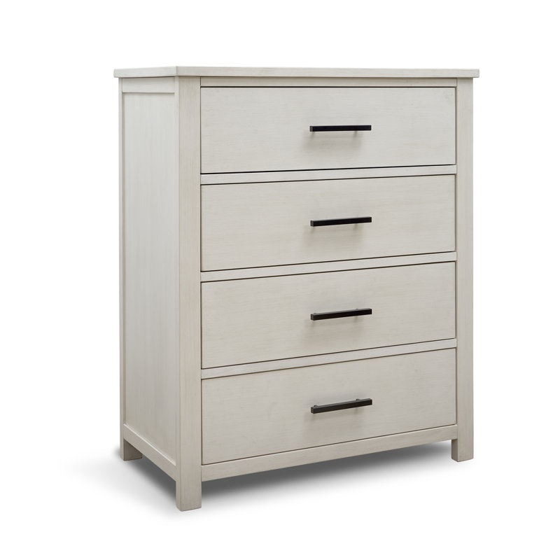 Sorelle Westley 4 Drawer Chest, Brushed Ivory