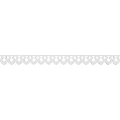 Garniture de sol en PVC de qualité architecturale H 4 po x P 5/8 po x L 48 po Somerset