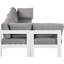 Canapé modulaire d'extérieur avec coussins 120 po Pacita-61209917-61209919