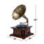 Sculpture fonctionnelle de Gramophone