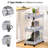 Lidia 66.5cm H x 40.1cm W Utility Cart with Wheels-1699981297