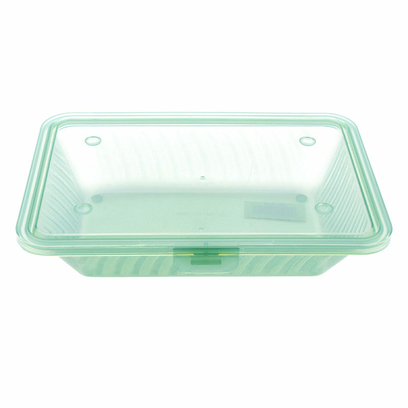 Contenant alimentaire à emporter GET EC-18-JA, 9 po x 6,5 po, jade (ensemble de 12)