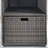 Outsunny Valet Pool Towel Rack-122276354