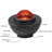 	iLive NightStar Projector with Wireless Speaker, Color Changing LED Lights, Night Sky Star Light Effect, USB Port, Includes Remote Control, Black