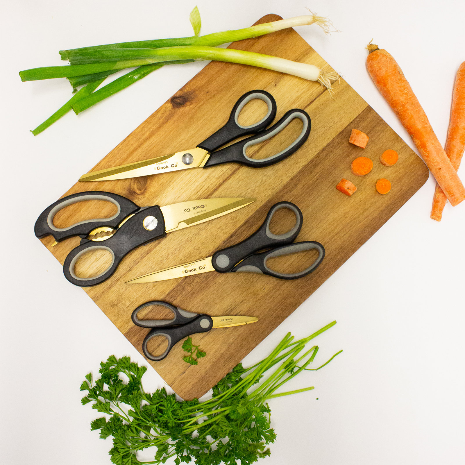 BergHOFF 4-Piece Titanium Scissors Set