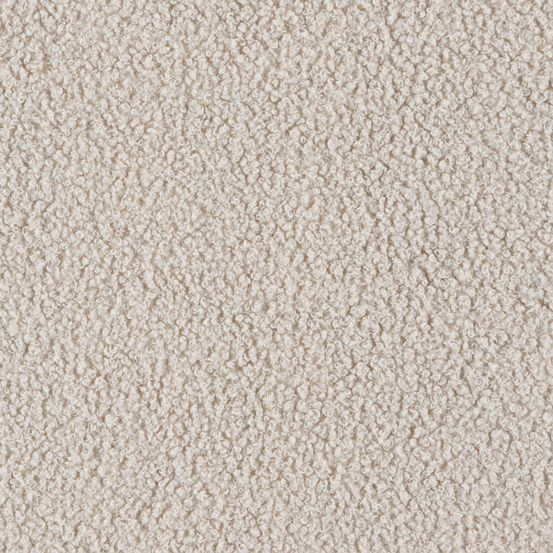 Chaise berçante rembourrée Valera, Beige