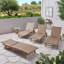 Kingsteignt Outdoor Chaise Lounge Set-967338655