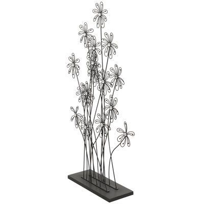 Sculpture feuilles glamour